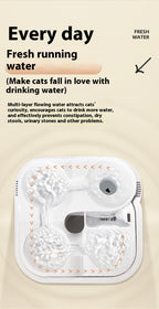 Cat Water Fountain Filter Circulating Flowing Live Water