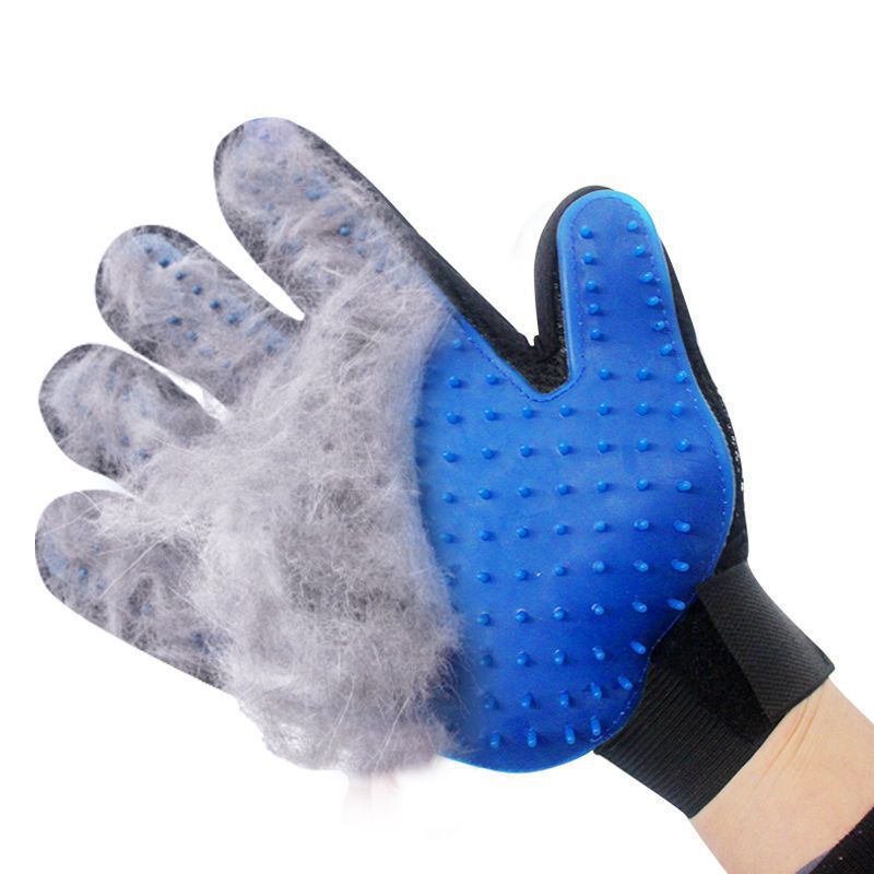 Pet Cat Grooming, Cleaning & Massage Silicone Deshedding Cat-Stroke Glove