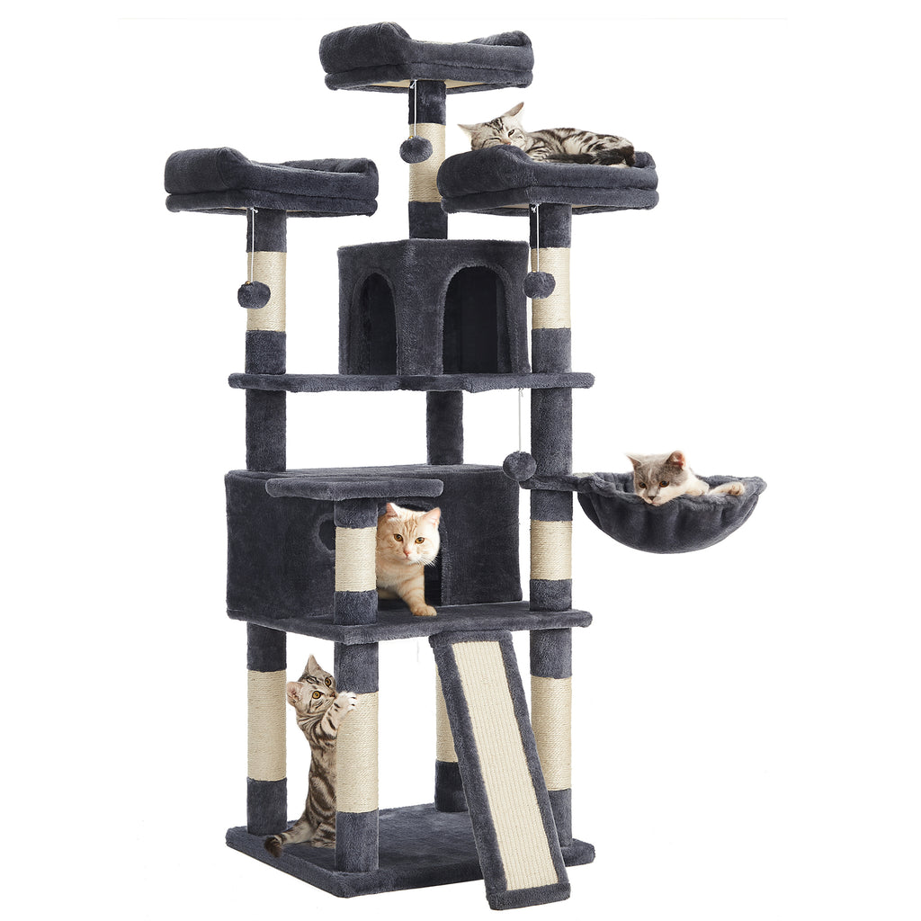 Premium Multi-Level Cat Tree | Multiple Platforms