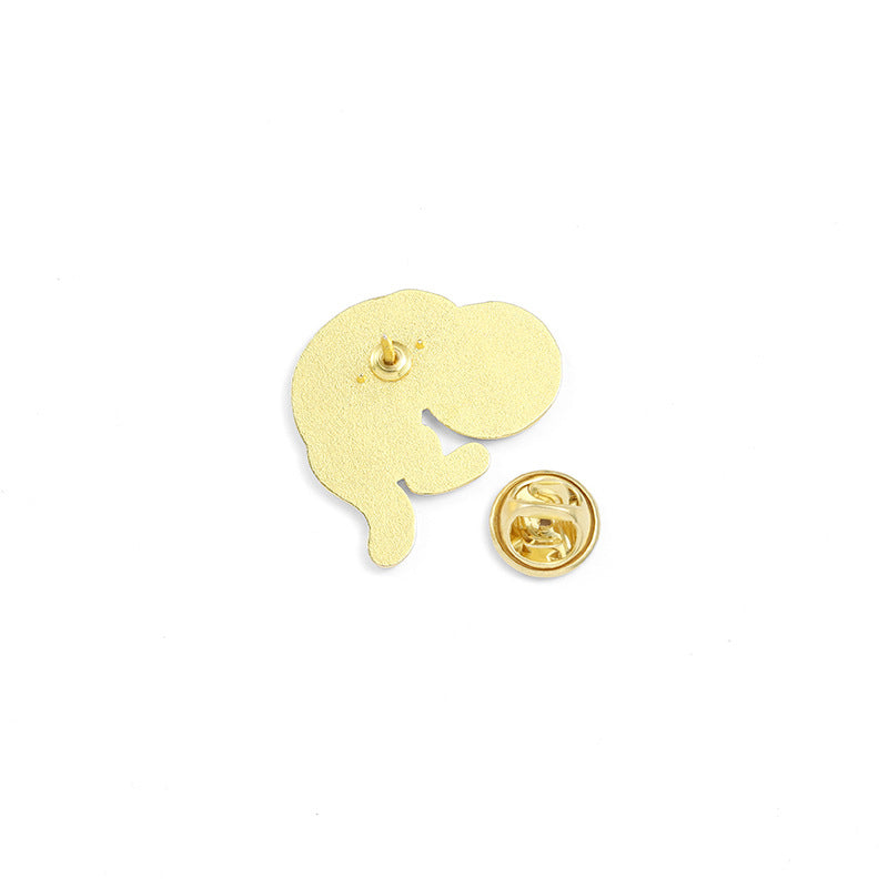 Cat Brooch Pin Badge - Cute Clothing Accessory for Jackets, Bags & Hats