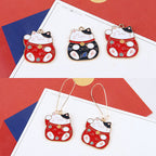 Big Face Cat Claw Alloy Charm - DIY Jewelry & Accessory Drop Pendant