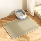 EVA Double-Layer Removable Cat Litter Mat - Washable Non-Slip Trapper