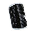 Cat Self-Grooming Corner Brush - Wall-Mounted Scratch & Groom Brush