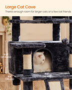 Premium Multi-Level Cat Tree | Multiple Platforms