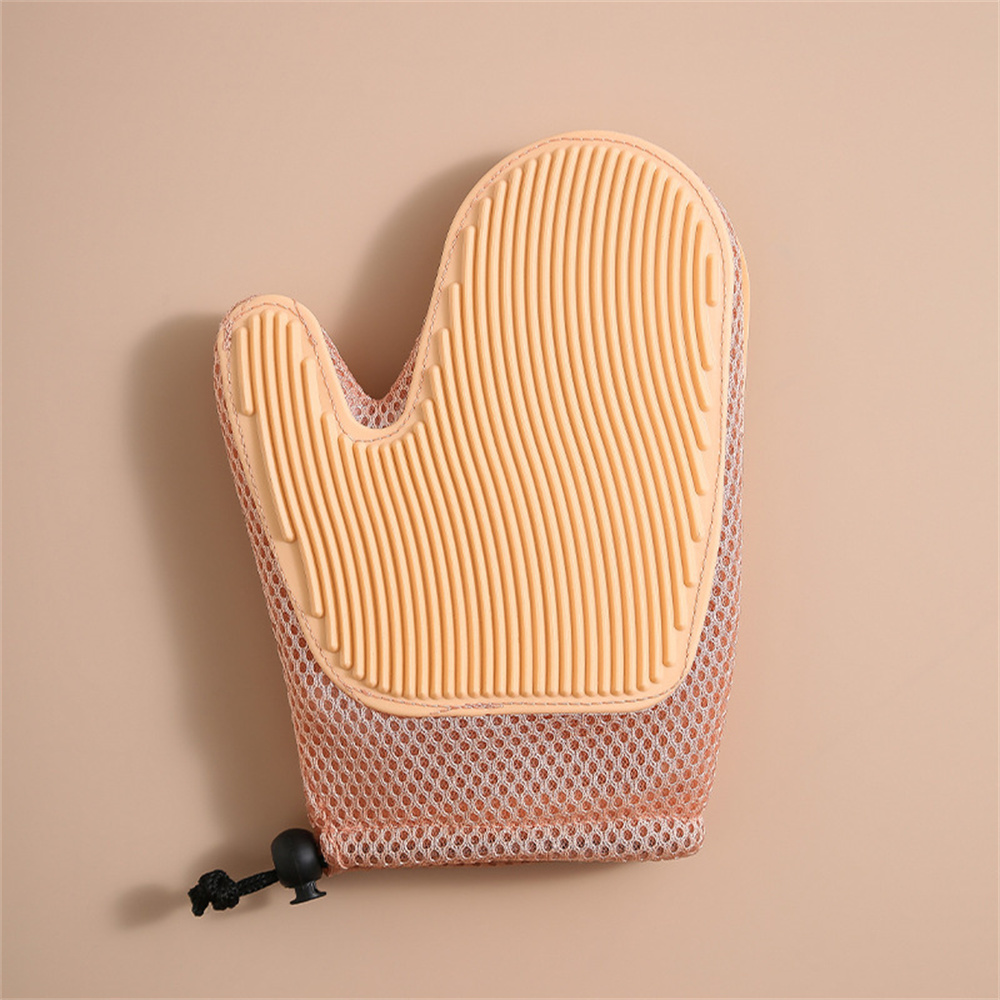 Cat Hair Glove Pet Fur Remover Glove Dog Grooming Glove Brush For Shedding Pet Hair Remover Mitt Cleaner Grooming Glove