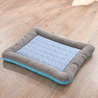 Summer Cooling Ice Silk Pet Mat - Cool Sleeping Mat for Cats & Dogs