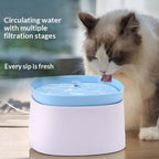 Automatic Circulating Filter Cat Water Fountain - Fresh Flowing Water Bowl