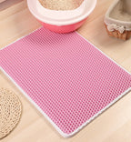 EVA Double-Layer Removable Cat Litter Mat - Washable Non-Slip Trapper