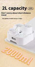 Cat Water Fountain Filter Circulating Flowing Live Water