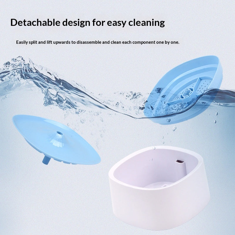 Automatic Circulating Filter Cat Water Fountain - Fresh Flowing Water Bowl